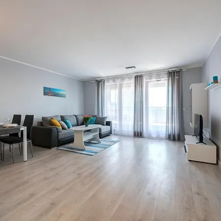 Appartement Live & Travel - Waterlane Island Gdańsk